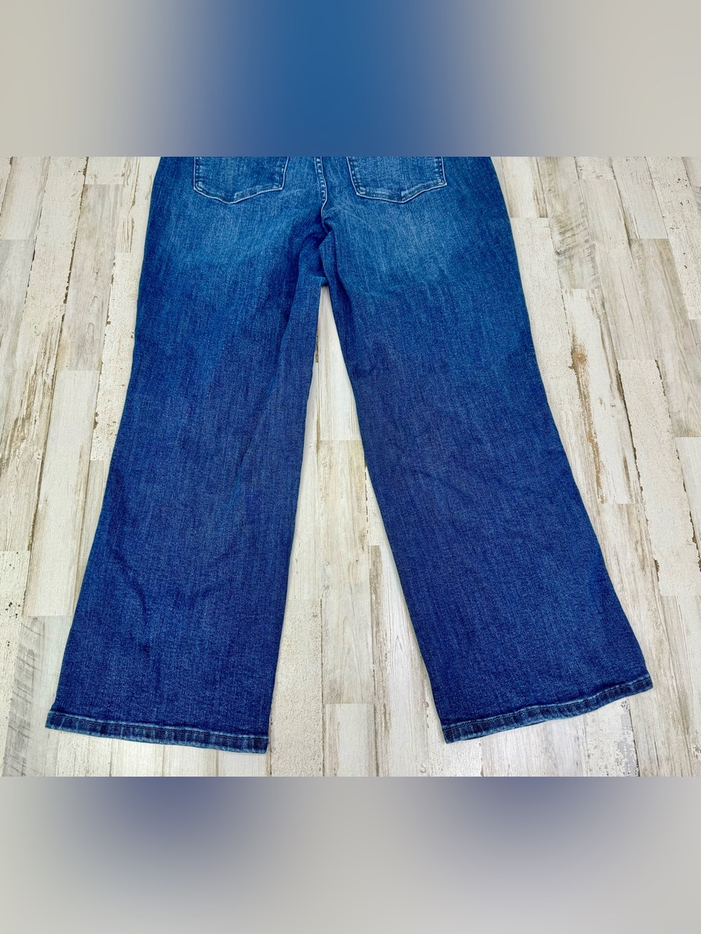 Judy Blue Jeans Womens 14W Petite Blue High Rise Straight Fit - Picture 11 of 11